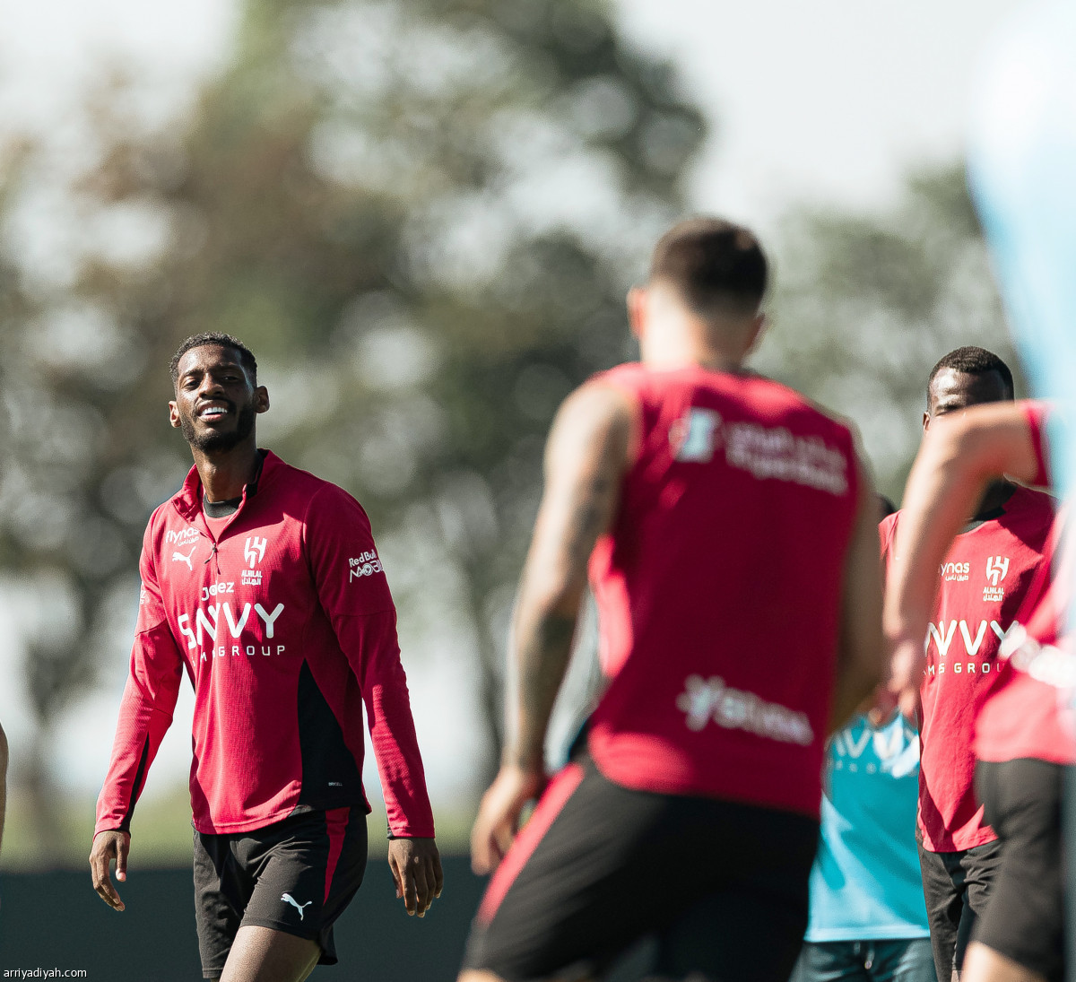 الهلال.. تدريب صباحي